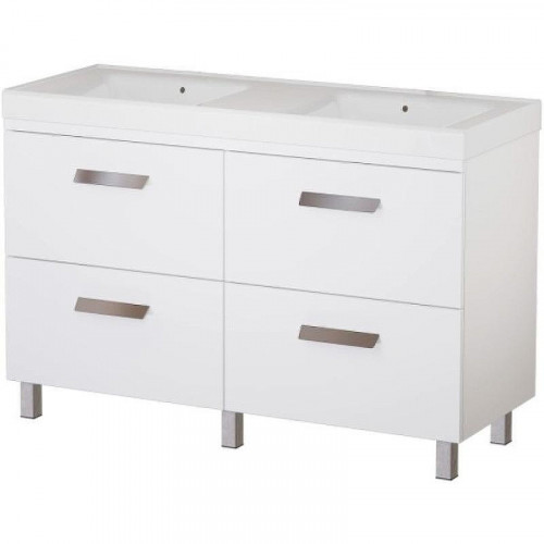 Тумба под раковину Vigo Hilton 2-125 Белая