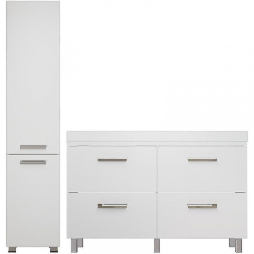 Тумба под раковину Vigo Hilton 2-125 Белая