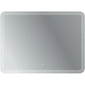 Зеркало Cezares Duet 110 CZR-SPC-DUET-1100-800-LED-TCH с подсветкой с лазерной гравировкой и сенсорным выключателем стекло