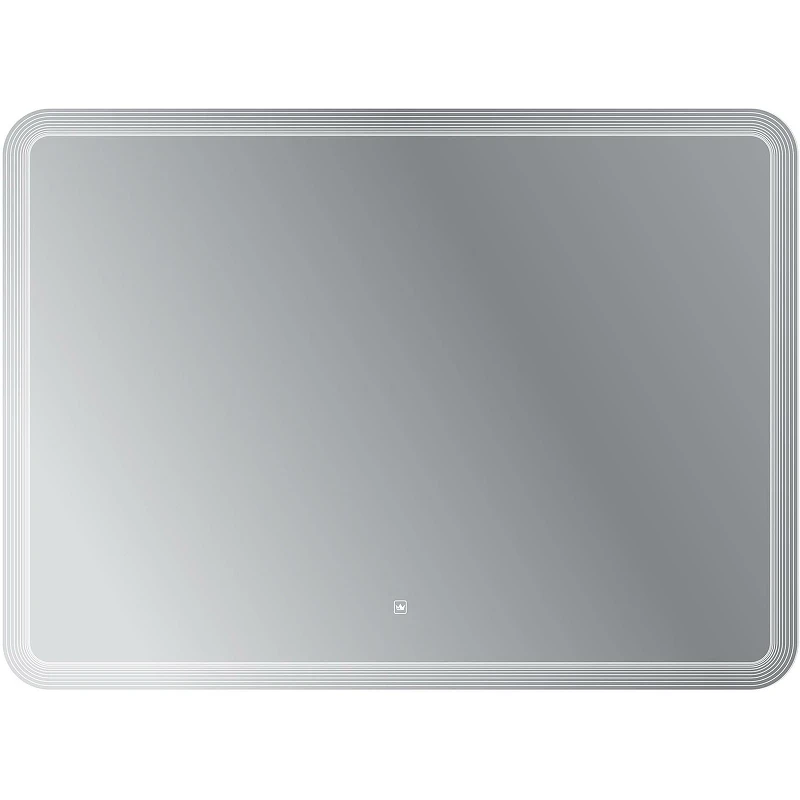 Зеркало Cezares Duet 110 CZR-SPC-DUET-1100-800-LED-TCH с подсветкой с лазерной гравировкой и сенсорным выключателем стекло