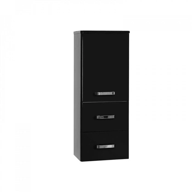 Подвесной шкаф Aquaton Америна 34 1A137803AM950 цвет Чёрный глянец