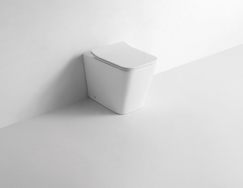 Унитаз CeramaLux NS 3170 приставной с сиденьем Микролифт фаянс приставной