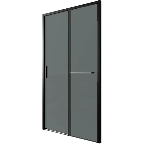 Душевая дверь Grossman Style 110 100.K33.05.110.21.10 профиль Черный матовый стекло тонированное
