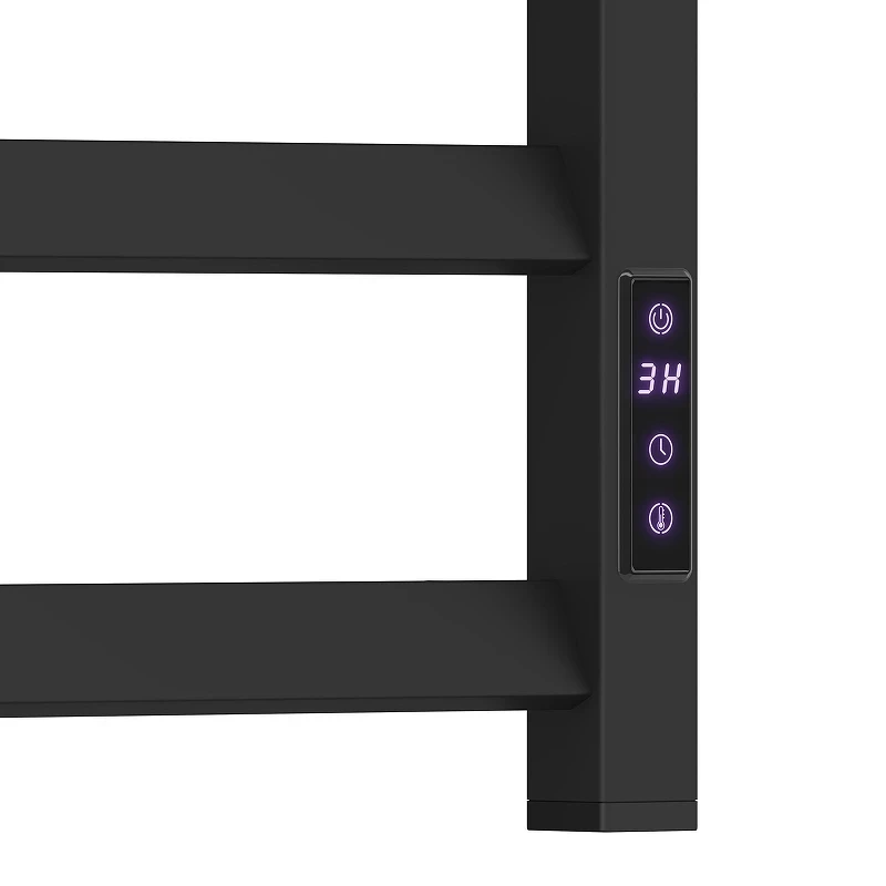 Электрический полотенцесушитель Point Атлант П6 600x430 PN18846B диммер справа цвет Черный
