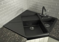 Кухонная мойка Florentina Бомбей-900 20.375.J0900.107 Песочная искусственный камень (литьевой мрамор) встраиваемый