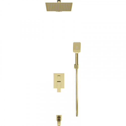 Душевая система Grossman Style 501.K35.05.320 Золото брашированное латунь встраиваемый