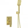 Душевая система Grossman Style 501.K35.05.320 Золото брашированное латунь встраиваемый