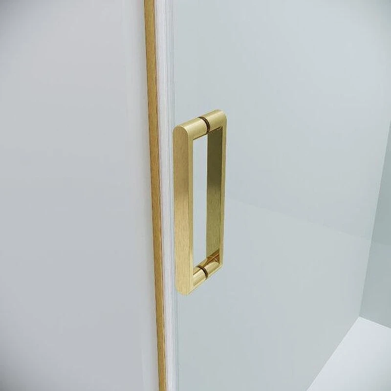 Душевой уголок Grossman Classic 130x90 120.K33.04.1390.32.00 профиль Золото сатин стекло прозрачное