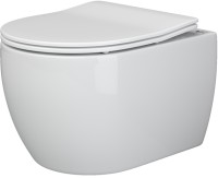 Унитаз Ceramicanova Play CN3001 с инсталляцией Grohe Rapid SL 38772001 с сиденьем Микролифт с кнопкой Хром фаянс подвесной