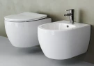 Унитаз Ceramicanova Play CN3001 с инсталляцией Grohe Rapid SL 38772001 с сиденьем Микролифт с кнопкой Хром фаянс подвесной
