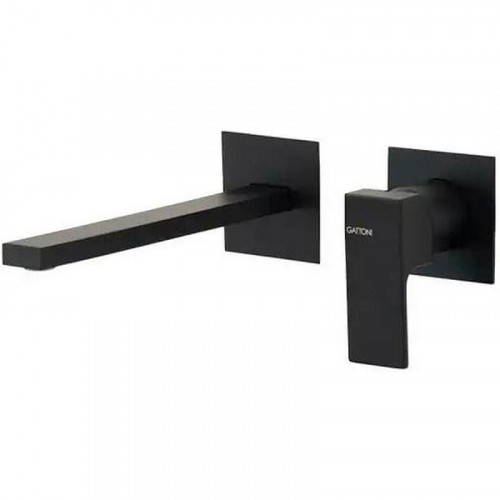 Смеситель для раковины Gattoni Kubik 2537/25NO Черный матовый