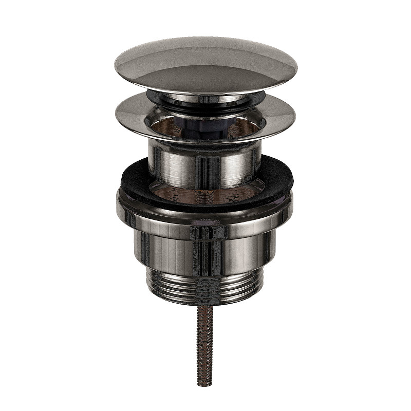 Донный клапан Remer 905CCR114GM click-clack цвет Оружейная сталь