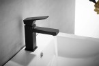 Смеситель для раковины Rose R10H R1001H-1 Черный матовый латунь
