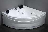 Акриловая ванна Gemy 150х150 G9041 K с гидромассажем