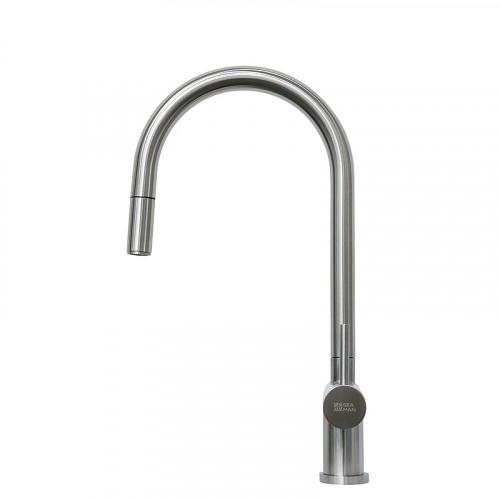 Смеситель для кухни Seaman Como, SS цвет Нержавеющая сталь сатин