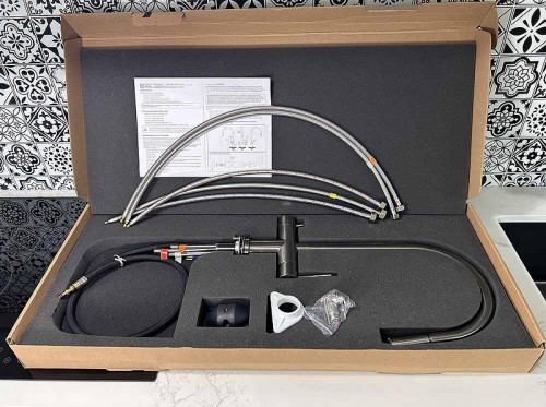 Смеситель для кухни Seaman Como, SS цвет Нержавеющая сталь сатин