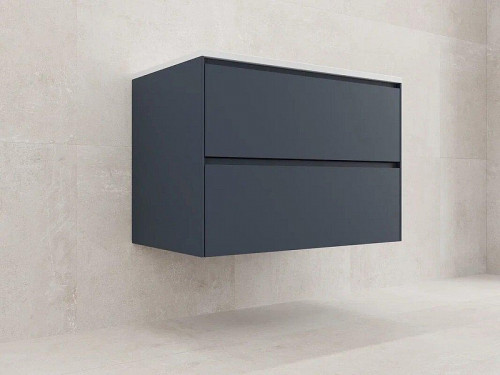 Тумба под раковину Style Line Лима 80 ЛС-00002355 подвесная цвет Графит