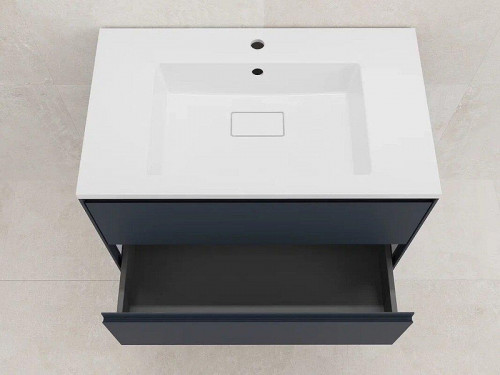Тумба под раковину Style Line Лима 80 ЛС-00002355 подвесная цвет Графит