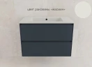 Тумба под раковину Style Line Лима 80 ЛС-00002355 подвесная цвет Графит