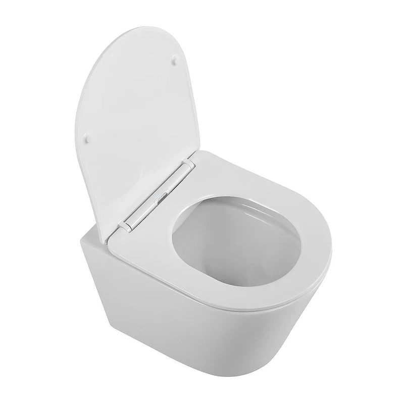 Унитаз BelBagno Flay-R BB053CHR/SC подвесной цвет Белый с сиденьем Микролифт