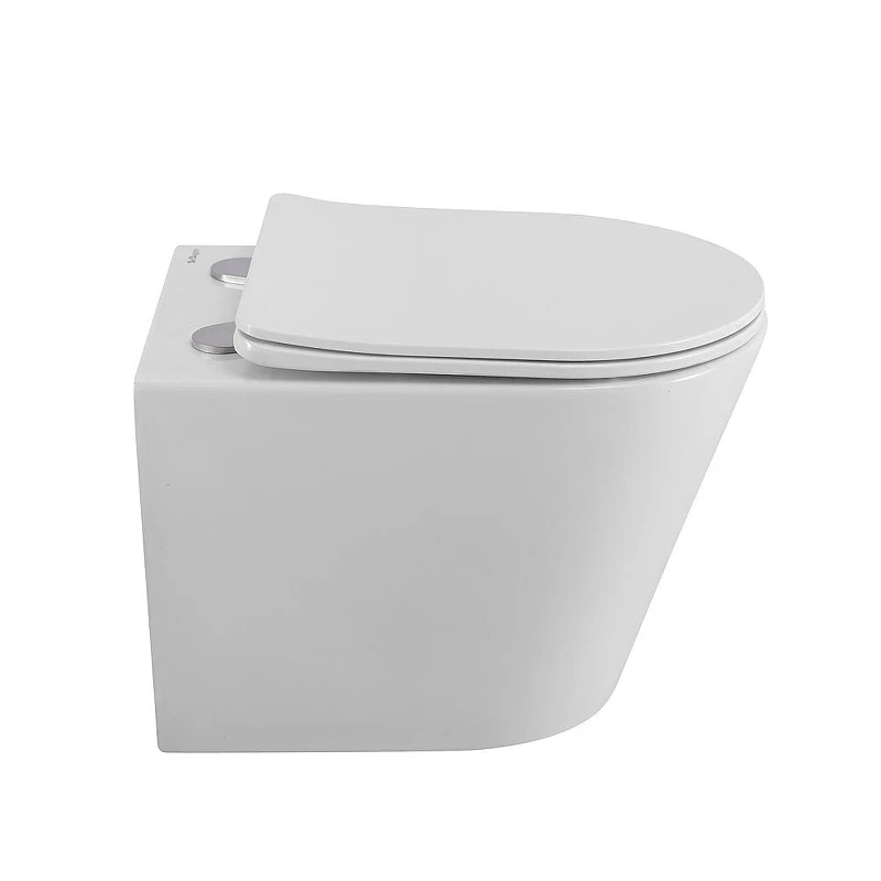 Унитаз BelBagno Flay-R BB053CHR/SC подвесной цвет Белый с сиденьем Микролифт