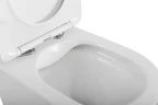 Унитаз BelBagno Flay-R BB053CHR/SC подвесной цвет Белый с сиденьем Микролифт