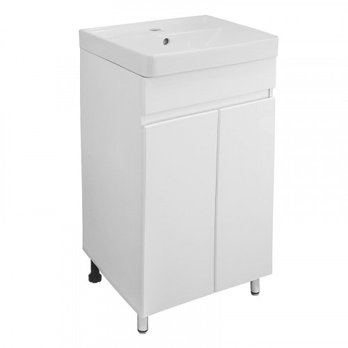 Тумба с раковиной Azario Эстима 50 CS00094634 цвет Белый