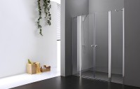 Душевая дверь Cezares Elena 200 ELENA-W-B-22-200-C-Cr профиль Хром стекло прозрачное