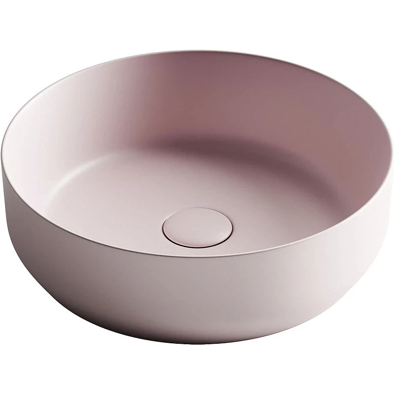 Раковина-чаша Ceramicanova Element 39 CN6022MP Розовая матовая фарфор накладная