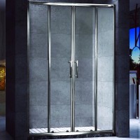 Душевая дверь Esbano ES-150DW 150 ESDN150DW профиль Хром стекло прозрачное
