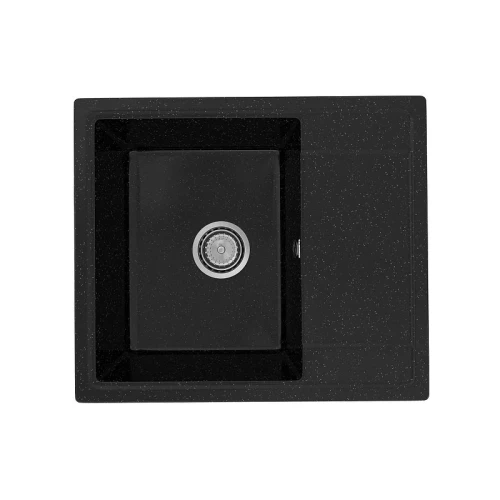 Кухонная мойка Practik 57 PR-M-575-004 цвет Черный