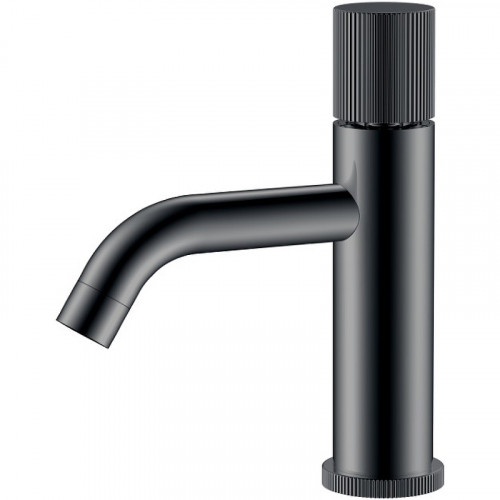 Смеситель для раковины Boheme Stick 121-SGM.3 Оружейная сталь глянцевая латунь