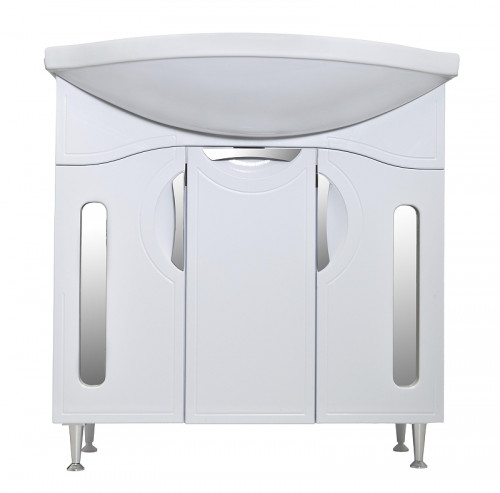 Тумба под раковину Stella Polar Сильва 80 SP-00001860 цвет Белый