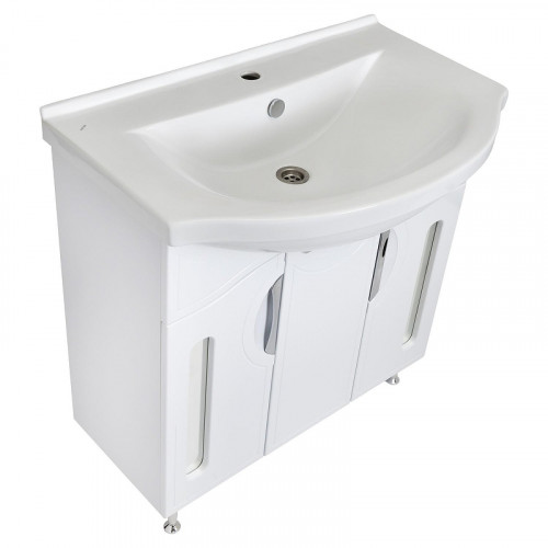 Тумба под раковину Stella Polar Сильва 80 SP-00001860 цвет Белый