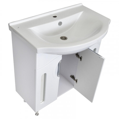 Тумба под раковину Stella Polar Сильва 80 SP-00001860 цвет Белый