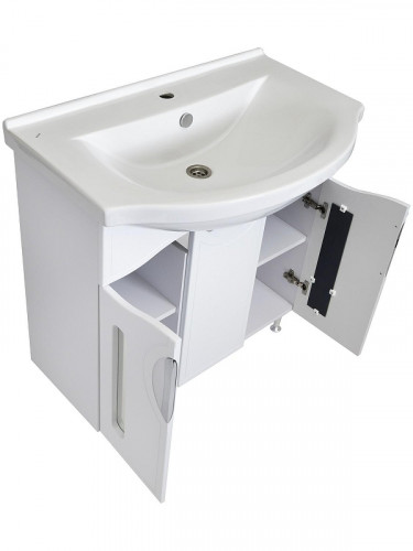Тумба под раковину Stella Polar Сильва 80 SP-00001860 цвет Белый