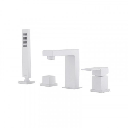 Смеситель для ванны Abber Daheim AF8213W цвет Белый матовый