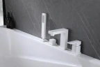 Смеситель для ванны Abber Daheim AF8213W цвет Белый матовый