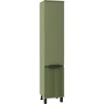 Шкаф пенал Brevita Enfida 35 R ENF-05035-0801R Зеленый матовый МДФ / ЛДСП