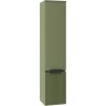 Шкаф пенал Brevita Enfida 35 R ENF-05035-0801R Зеленый матовый МДФ / ЛДСП