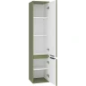 Шкаф пенал Brevita Enfida 35 R ENF-05035-0801R Зеленый матовый МДФ / ЛДСП