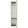Шкаф пенал Brevita Enfida 35 R ENF-05035-0801R Зеленый матовый МДФ / ЛДСП