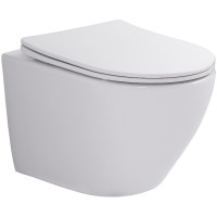 Унитаз WellWant Aura WWU01122W подвесной с сиденьем Микролифт
