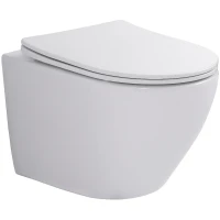 Унитаз WellWant Aura WWU01122W подвесной с сиденьем Микролифт