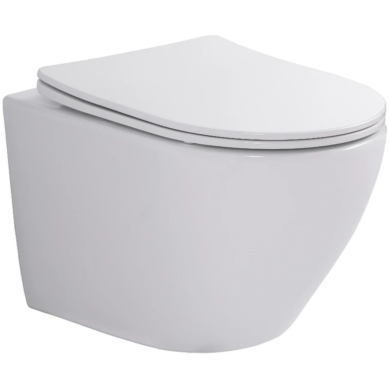 Унитаз WellWant Aura WWU01122W подвесной с сиденьем Микролифт