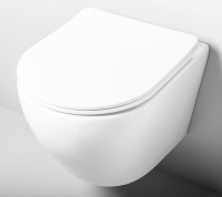 Унитаз WellWant Aura WWU01122W подвесной с сиденьем Микролифт