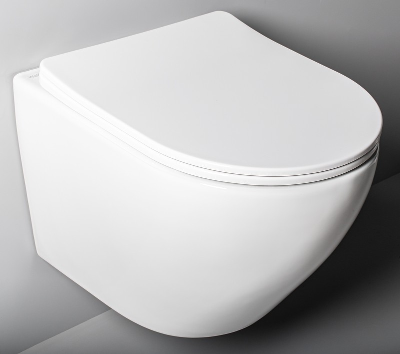 Унитаз WellWant Aura WWU01122W подвесной с сиденьем Микролифт