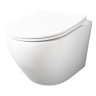 Унитаз WellWant Aura WWU01122W подвесной с сиденьем Микролифт