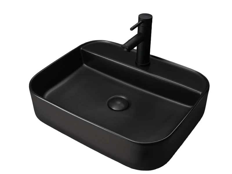 Раковина Gid Geometrico 50 Bm9550 53364 цвет Черный матовый