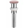 Донный клапан для раковины Ceramicanova CN2000MP click-clack Розовый матовый